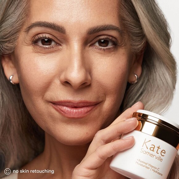 Kate Somerville +Retinol Vitamin C Moisturizer Firm & Brighten 1.7 fl oz *NEW - Picture 3 of 4